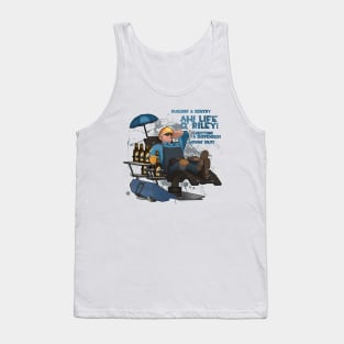 Blue Engineer - Team Fortress 2 Tank Top